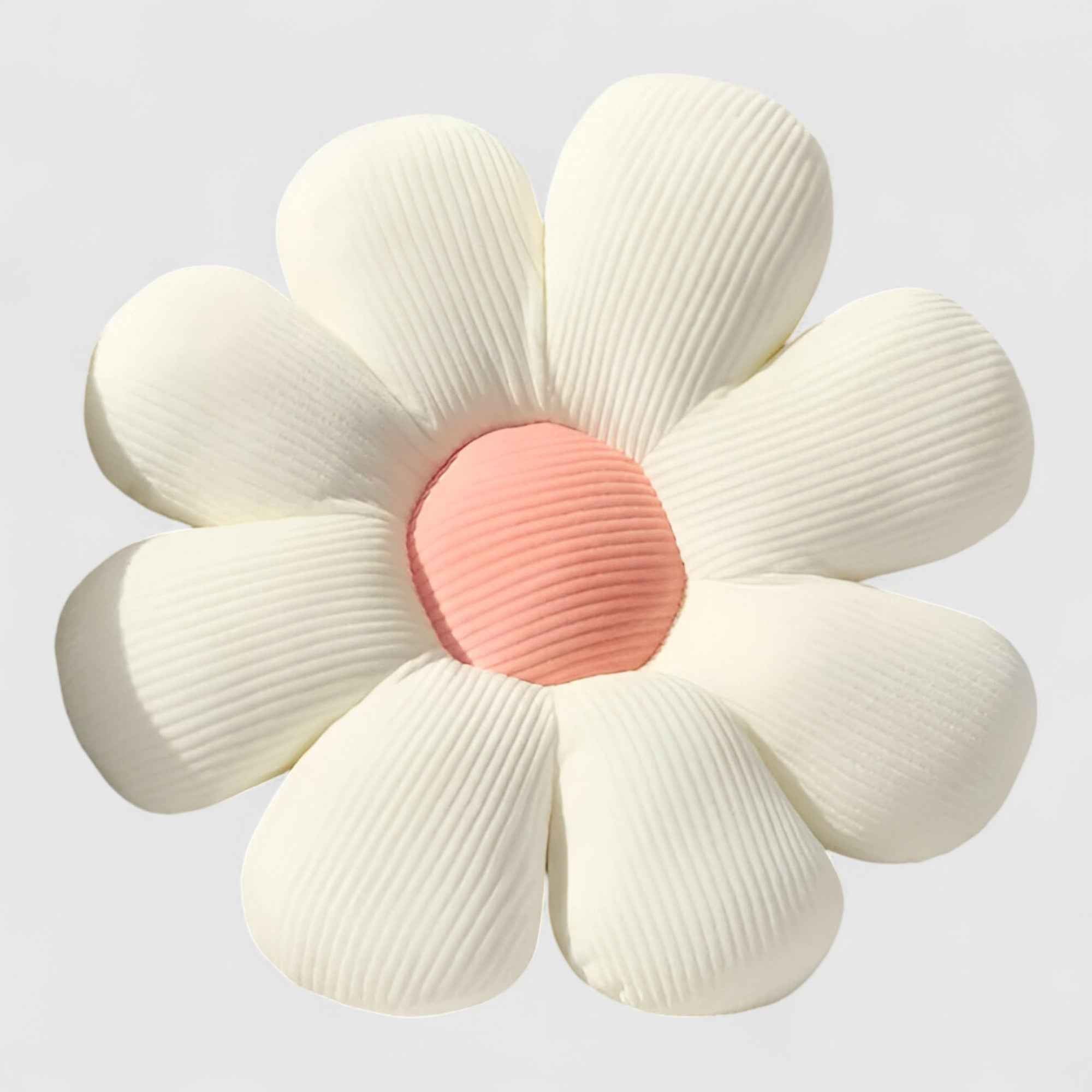 Tapis : Tapis Décoratif Fleurs pour un Salon et Accueillant dans Blanc de Marche Lino