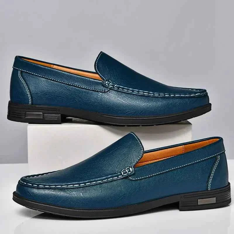 Mocassins Hommes Bleu - Luxor - Élégants