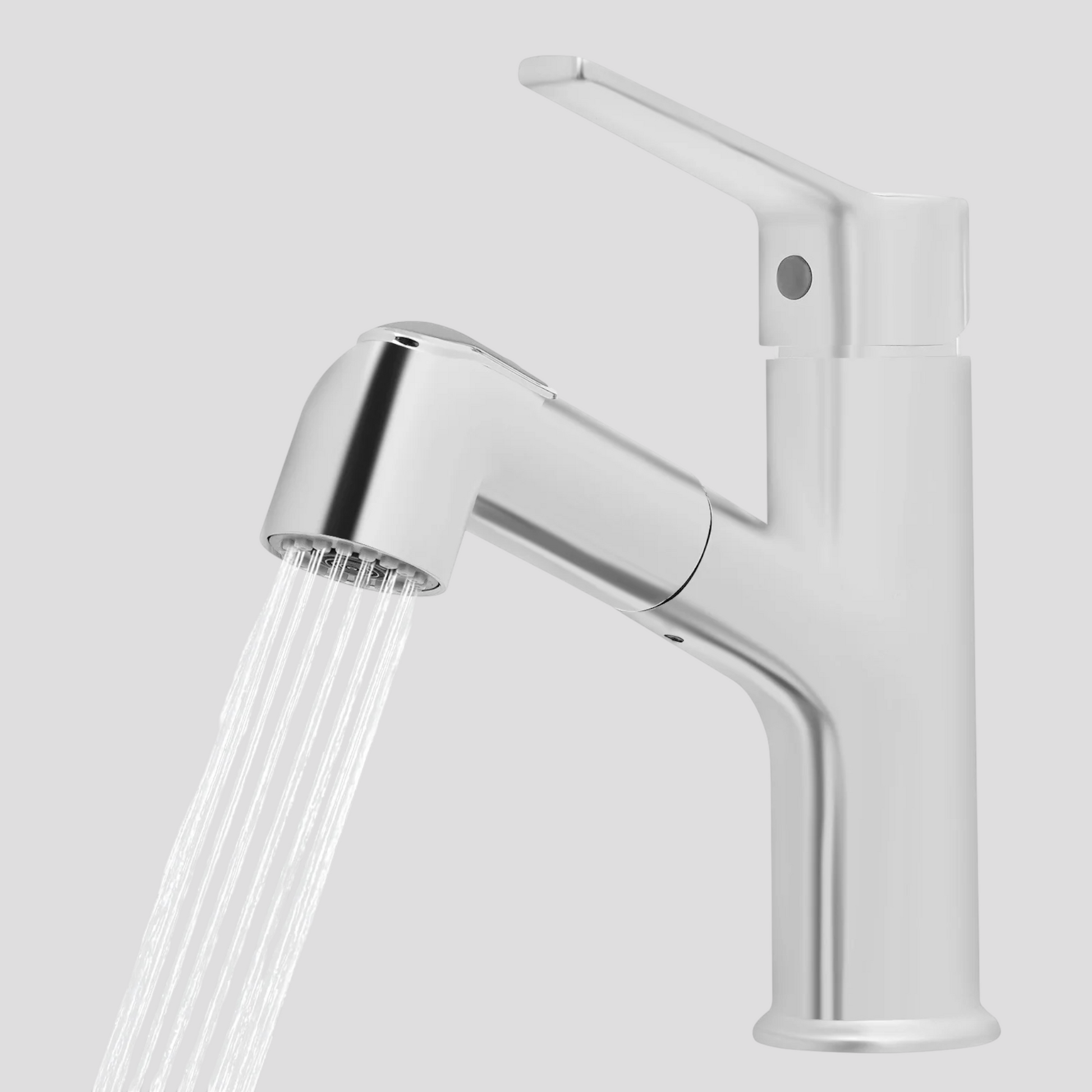 Robinet de Salle de Bain en Cuivre avec Douchette Extractible