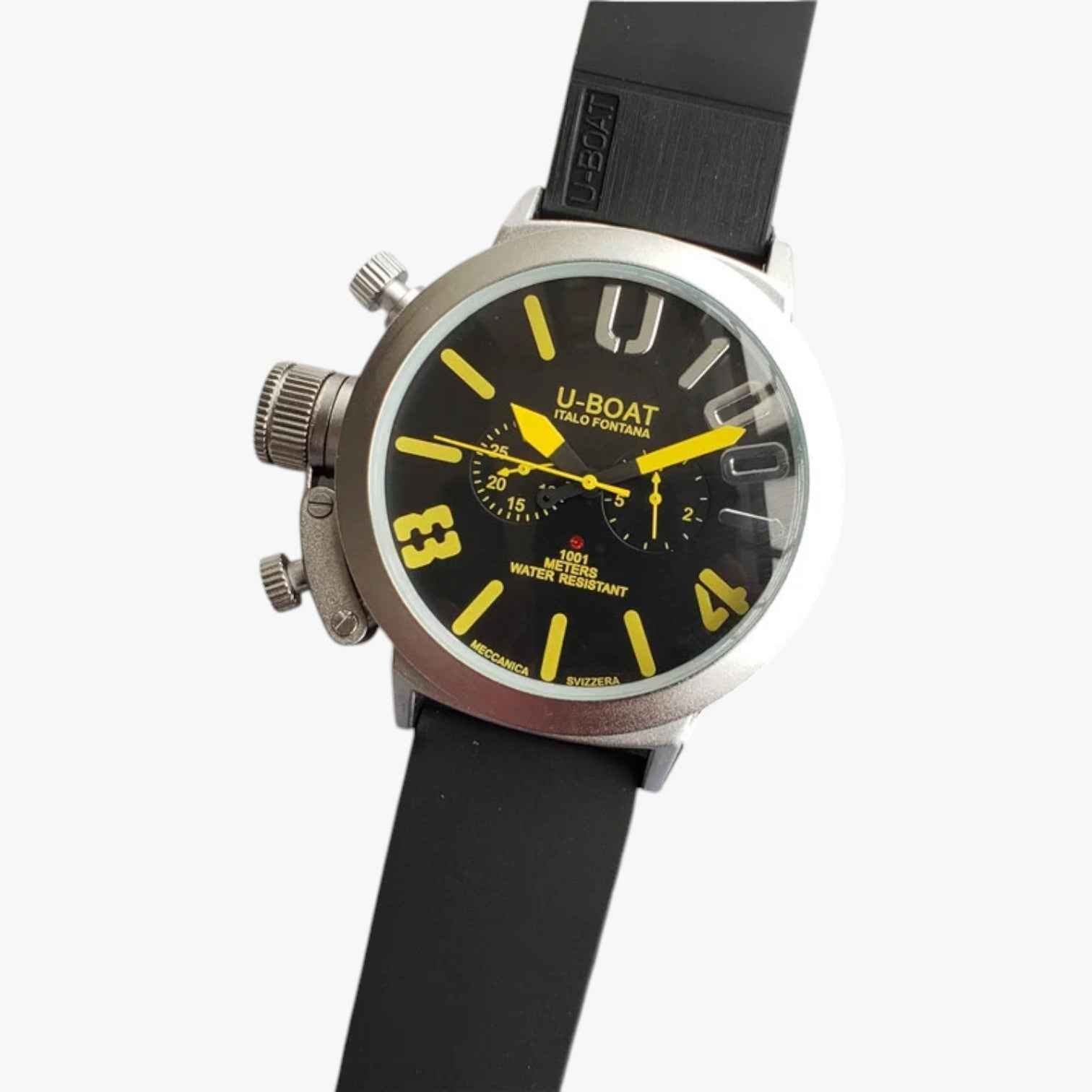 Watches : Montre de sport en acier avec bracelet en silicone Homme dans 6 France de Marche Lino
