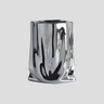 vase : Vase décoratif en céramique argentée Accessoire De Maison dans argent-S de Marche Lino