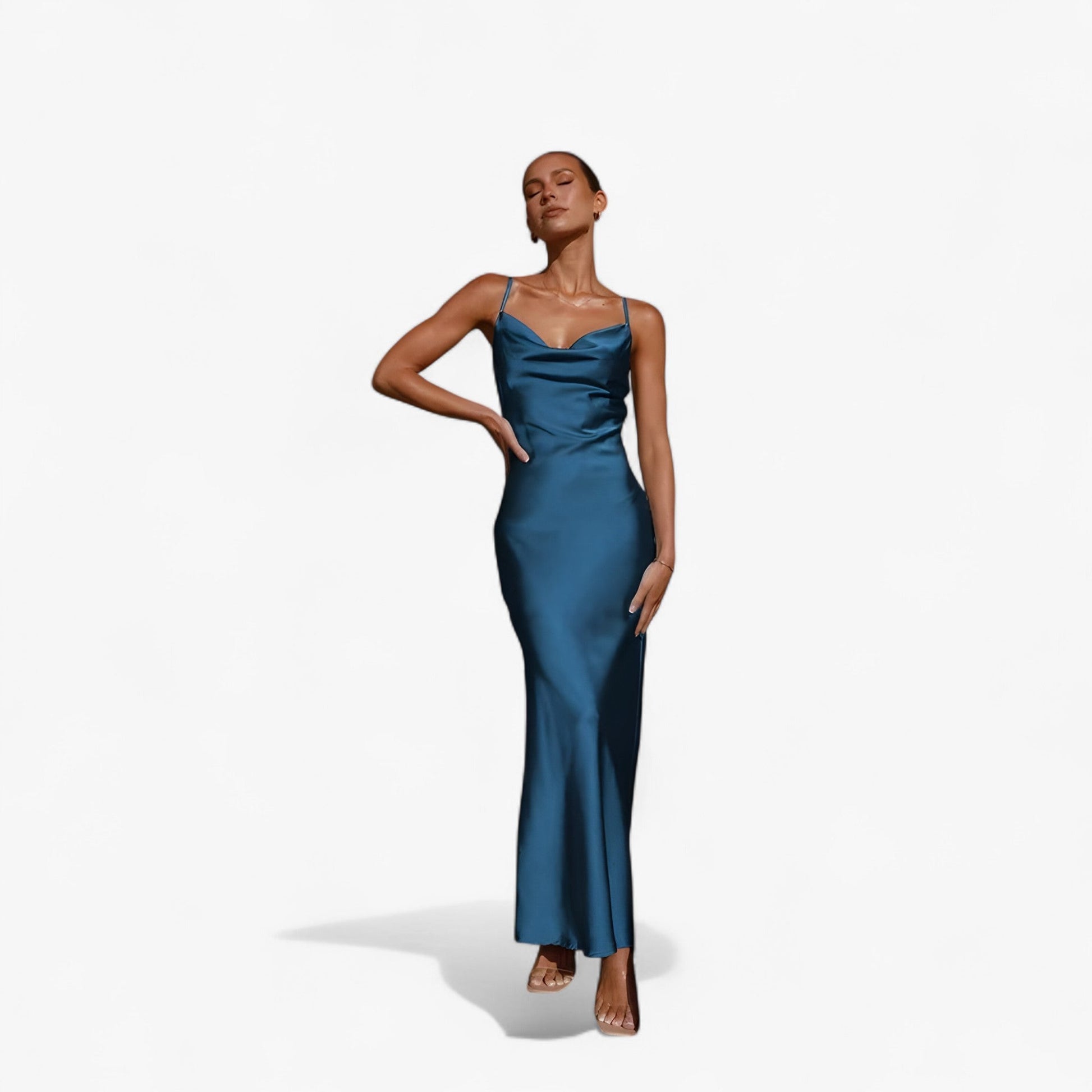 Robe Longue pour Homme en Soie et Cuir, Élégante et Douce