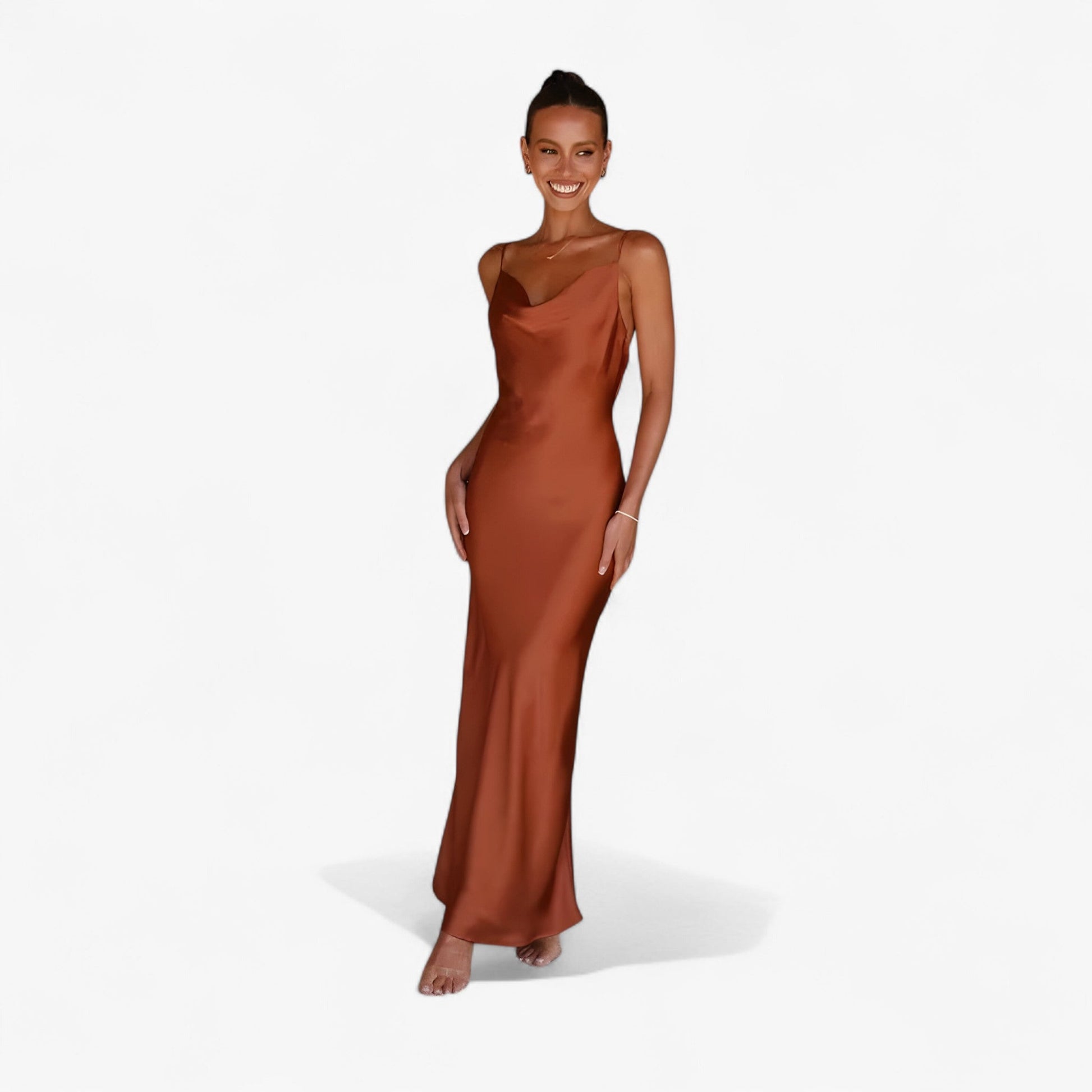 Robe Longue pour Homme en Soie et Cuir, Élégante et Douce