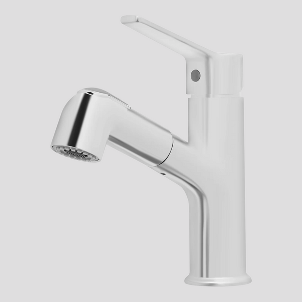 Robinet de salle de bain : Robinet de Salle de Bain en Cuivre avec Douchette Extractible dans de Marche Lino
