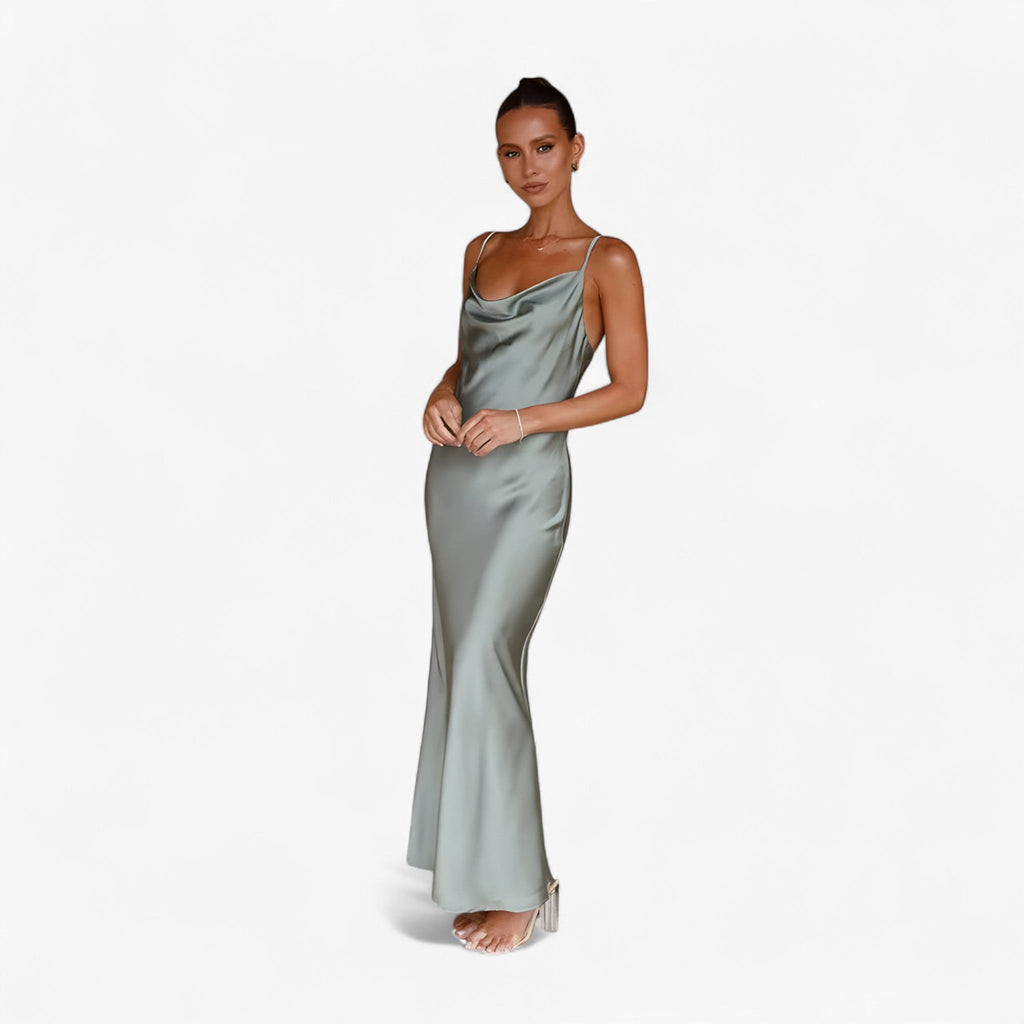 Robe Longue pour Homme en Soie et Cuir, Élégante et Douce