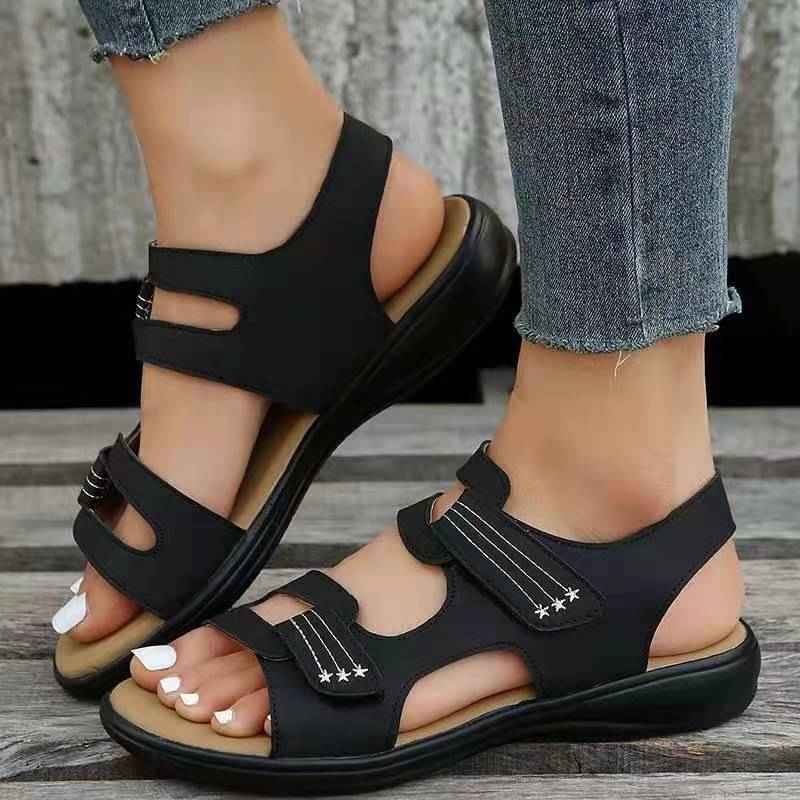 Sandales Orthopédiques Femme Blanc - Sandales d'Été Confortables et Ergonomiques