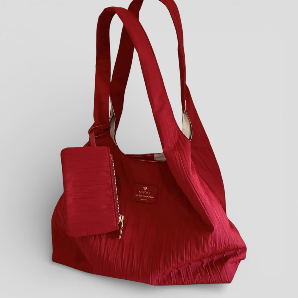 Sac Bandoulière Femme Ample Rouge