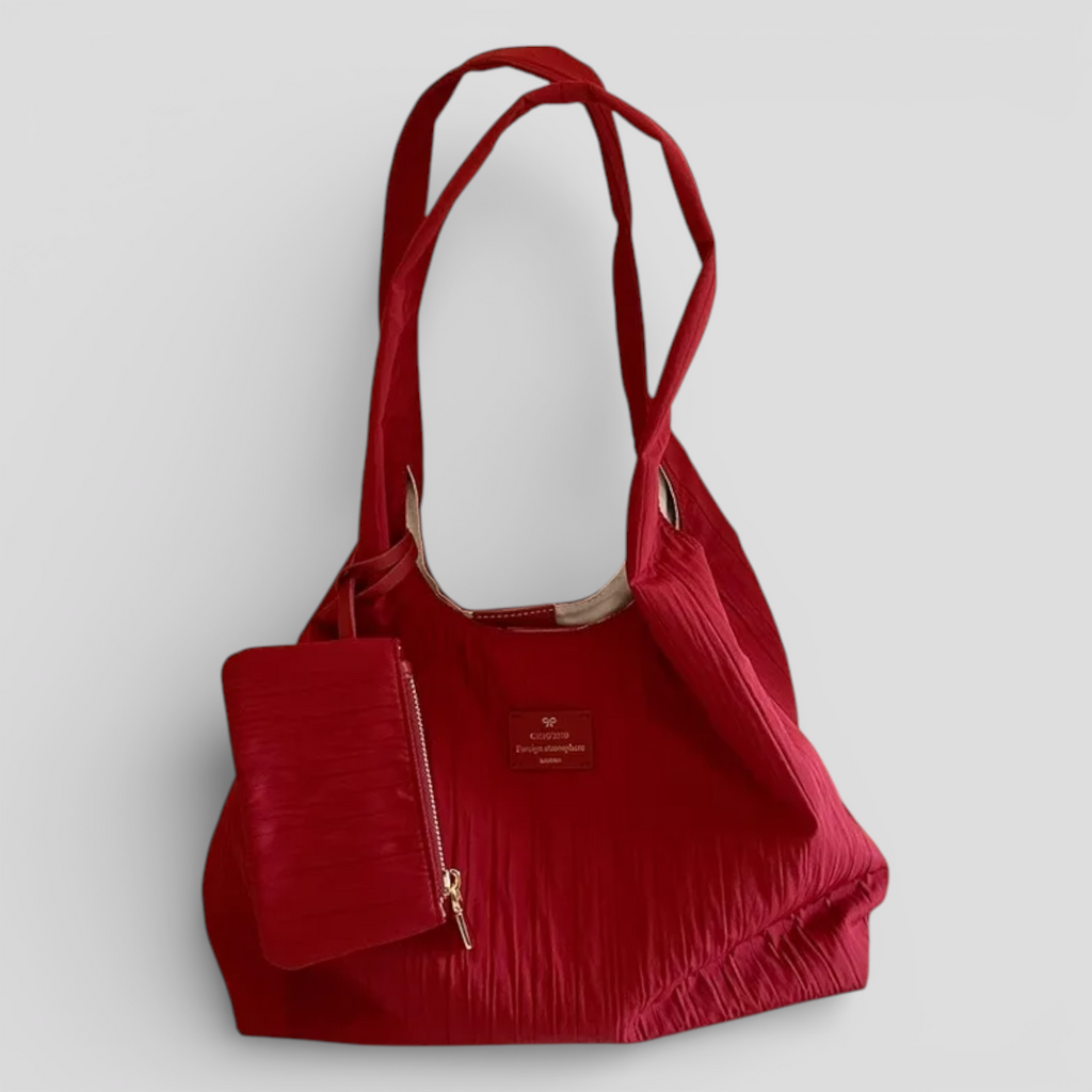 Sac Bandoulière Femme Ample Rouge
