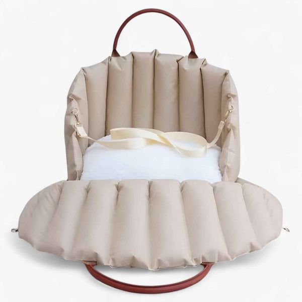 Pets & Supplies : Sac de transport pour chien de luxe et chaud pour les voyages, Petite Taille, Rembourrage Doux dans de Marche Lino