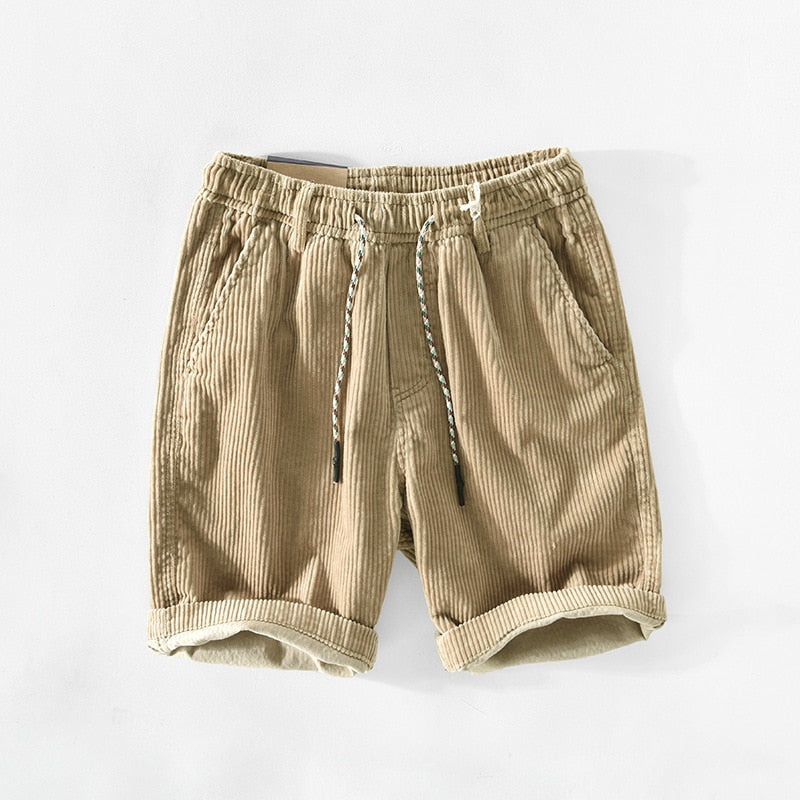 Short en Velours Côtelé - Style et Confort Homme