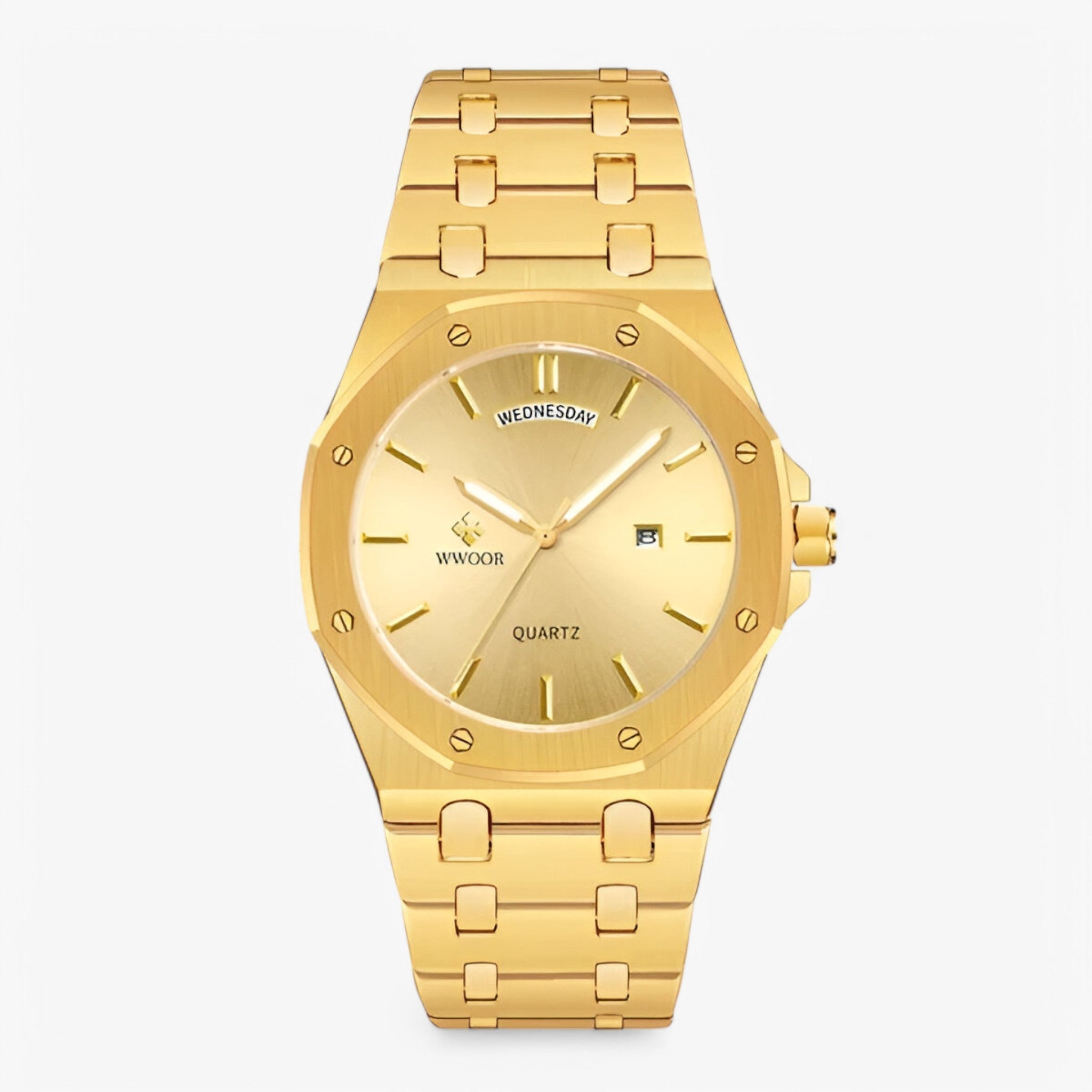 watches : Montre Sportive de Luxe pour Homme - Acier Inoxydable Premium dans or or de Concept Odense