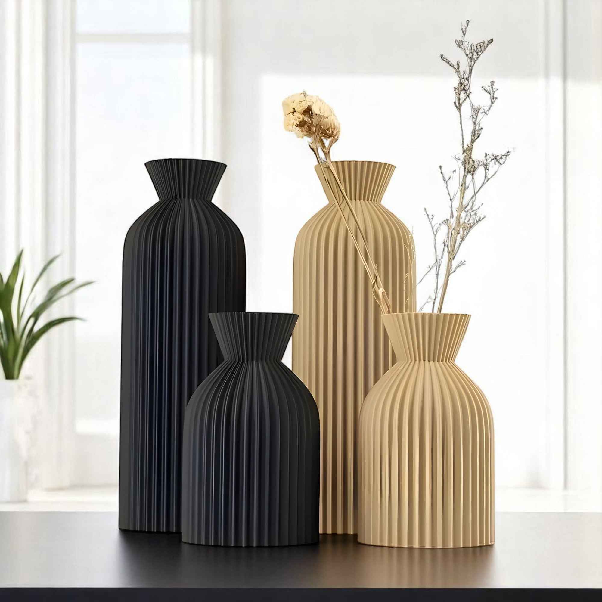 Vases : Vase Décoratif en Céramique Moderne Accessoires De Maison dans de Marche Lino