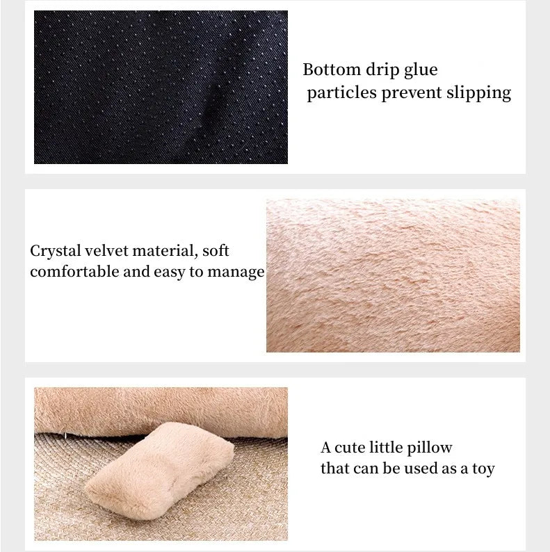 Housse de canapé apaisante pour animaux de compagnie Gris clair - Confort de canapé relaxant - Microfibre