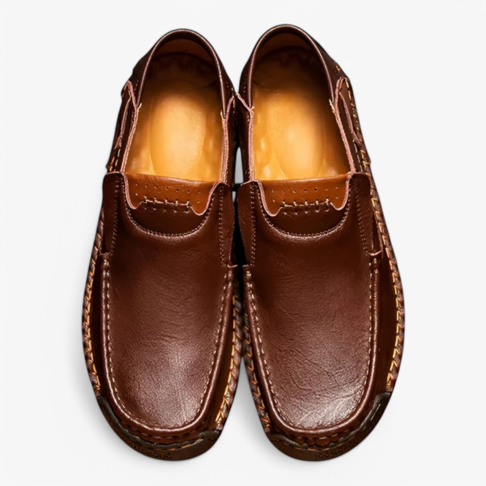 Mocassins Homme en Cuir Véritable Faits Main Artisanaux Élégants