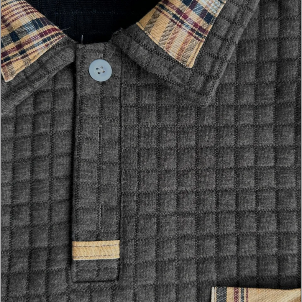 Polo Homme Coton Décontracté pour l'Été - Respirant & Confortable
