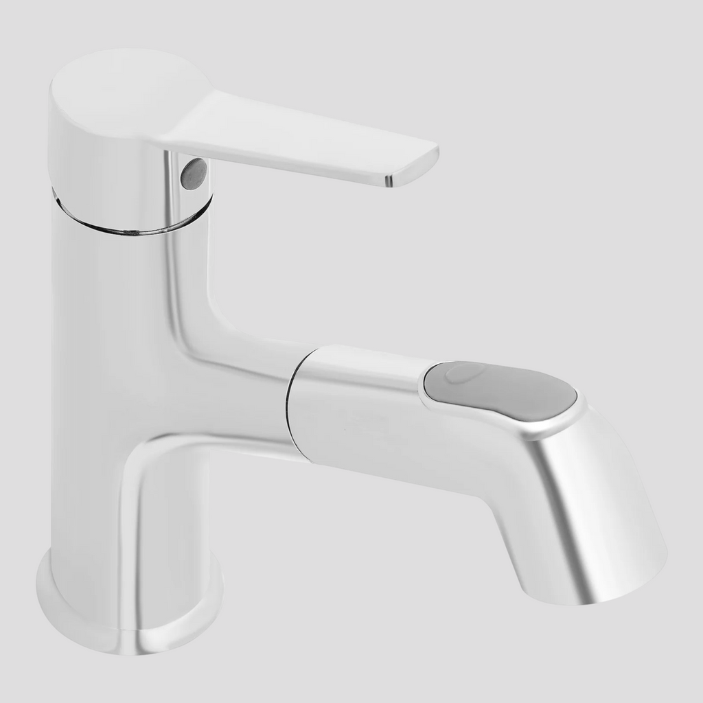 Robinet de Salle de Bain en Cuivre avec Douchette Extractible