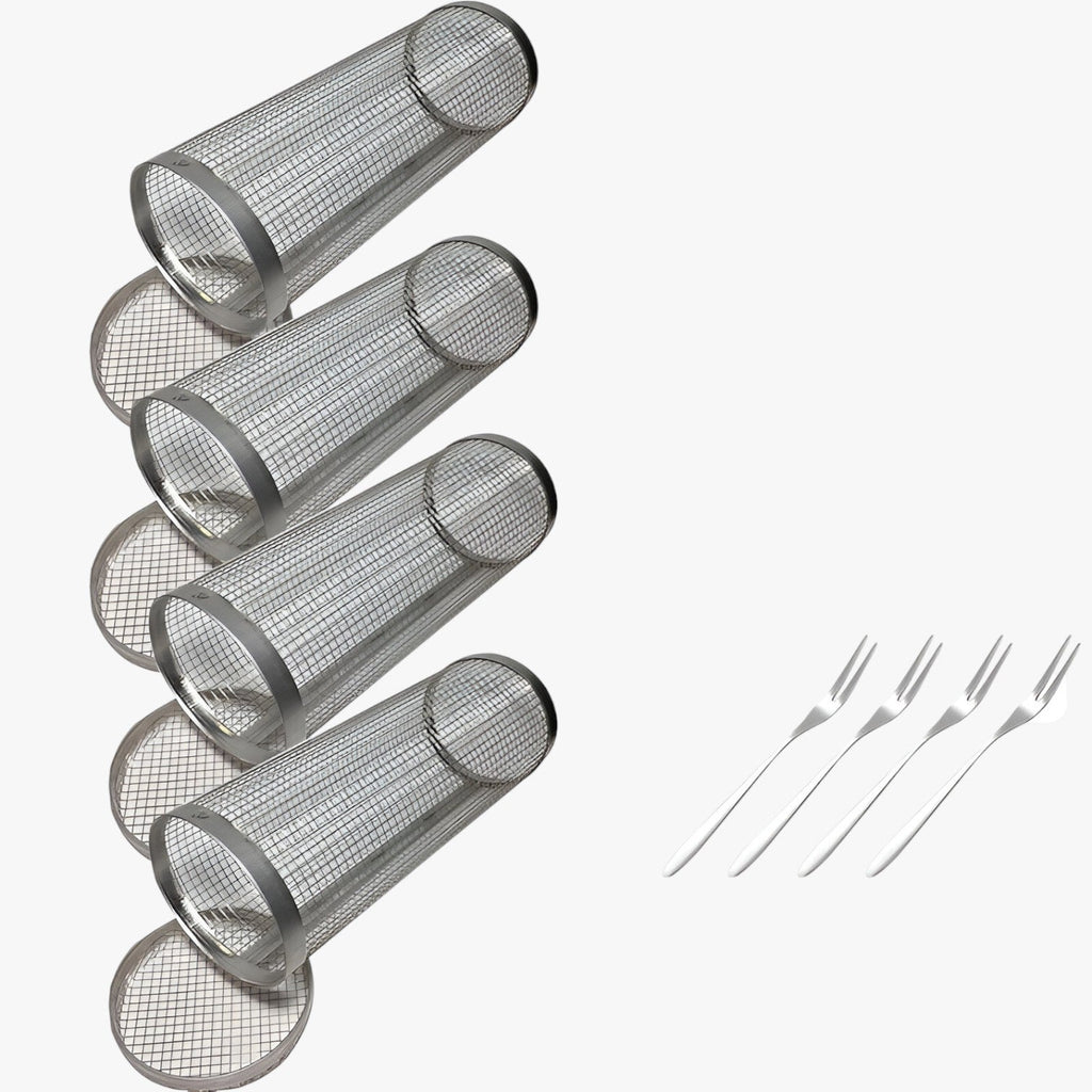 Harmoni | Drejbar BBQ-grillmand – Ensartet madlavning, ingen besvær med at dreje - - house & garden - {{ product_tags }