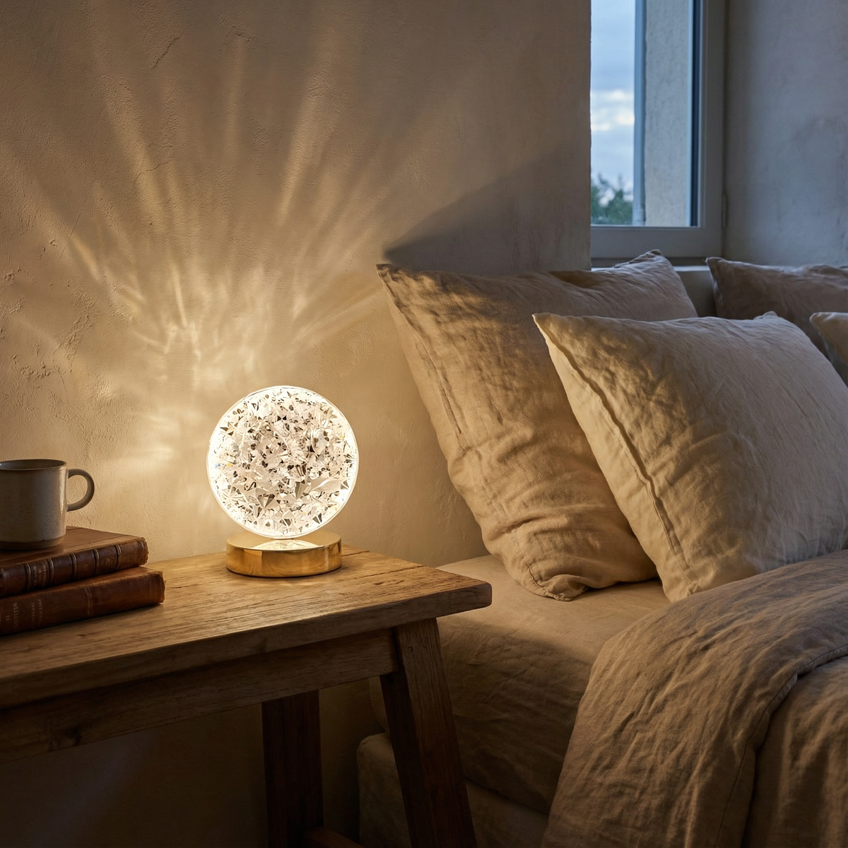 Éclairage : Veilleuse LED Tactile pour Bébé Éclairage Accessoire Déco Enfant dans de Marche Lino