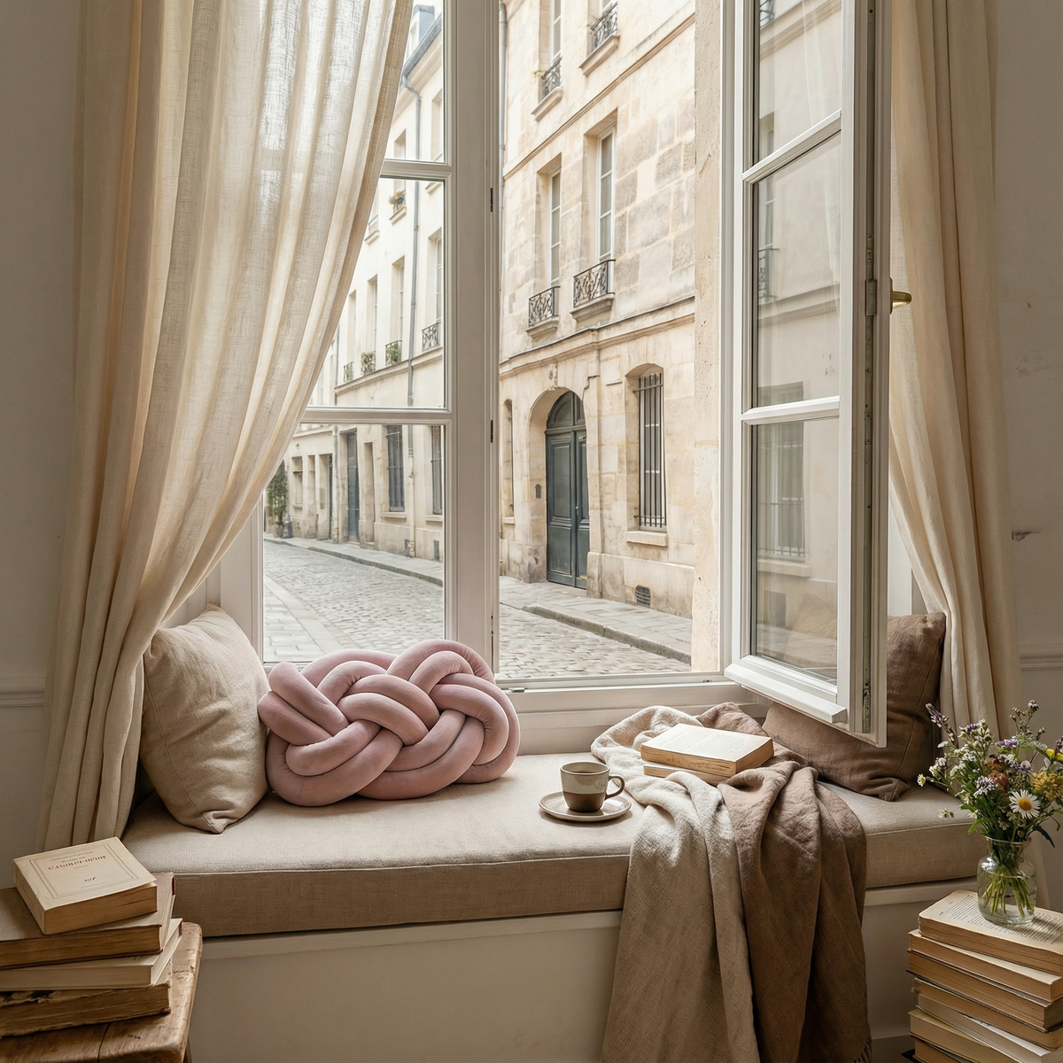 Coussins décoratifs : Coussin Décoratif Doux pour Canapé Polyester dans de Marche Lino