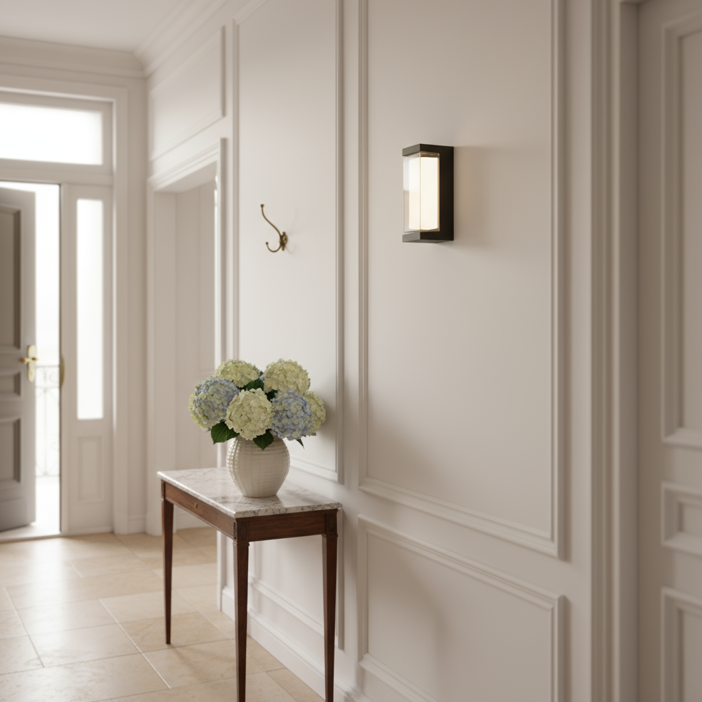 Applique Murale LED Moderne Aluminium Noir