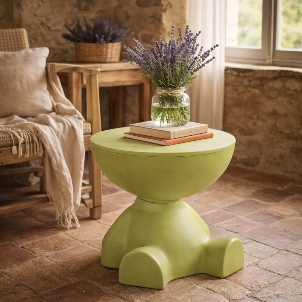 Table d’appoint noire multifonction Accessoires Déco