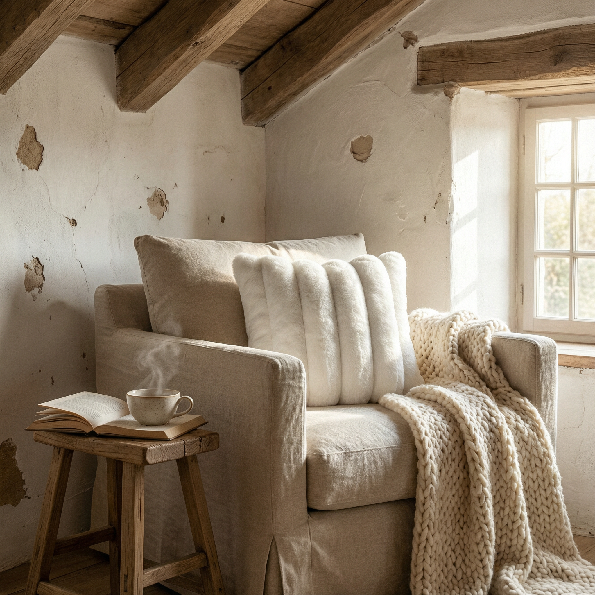 Housses de coussin : Housse de Coussin en Velours Accessoire Décoratif dans de Marche Lino