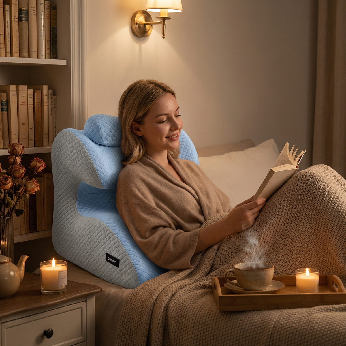 Coussins : Oreiller ergonomique cervical Homme en mousse à mémoire de forme dans de Marche Lino