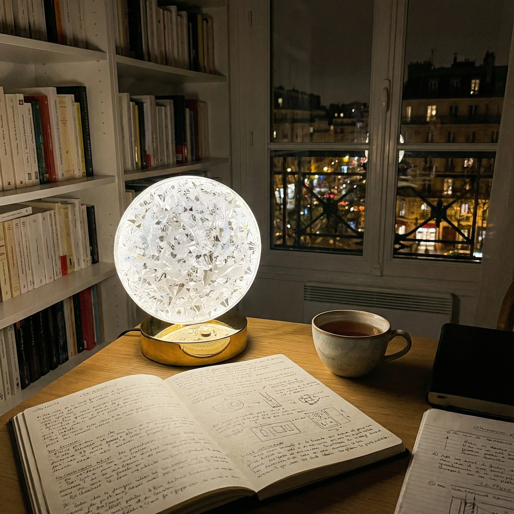 Veilleuse LED Tactile pour Bébé Éclairage Accessoire Déco Enfant