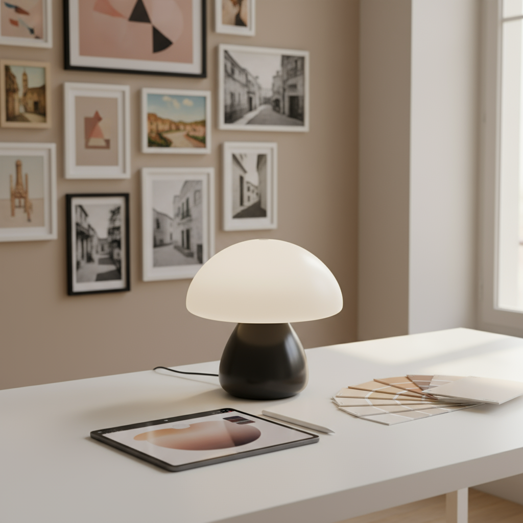 Lampe de Table LED Rechargeable avec Contrôle Tactile