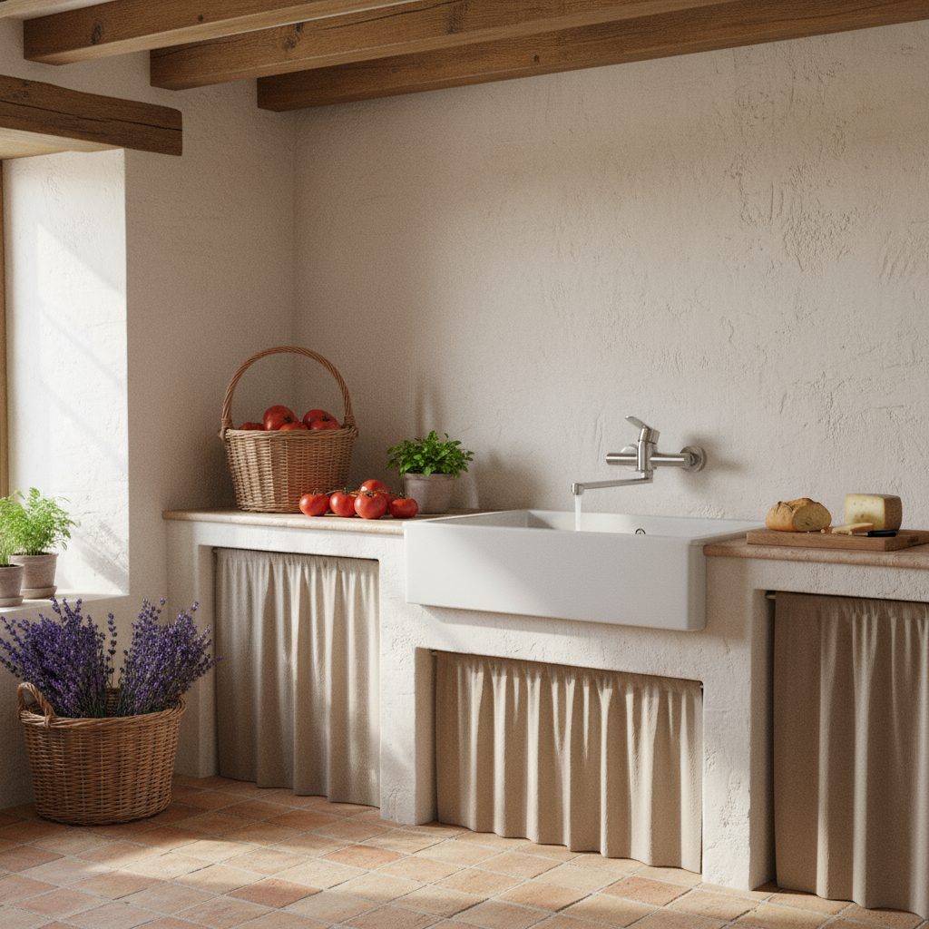 Mitigeur Homme de Cuisine Mural en Acier Inoxydable – Finition Argentée