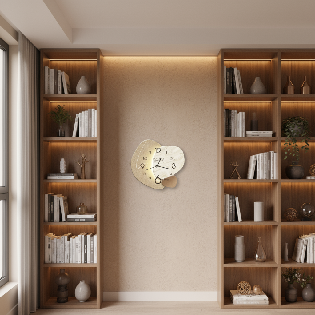Horloge Murale Quartz Silencieuse