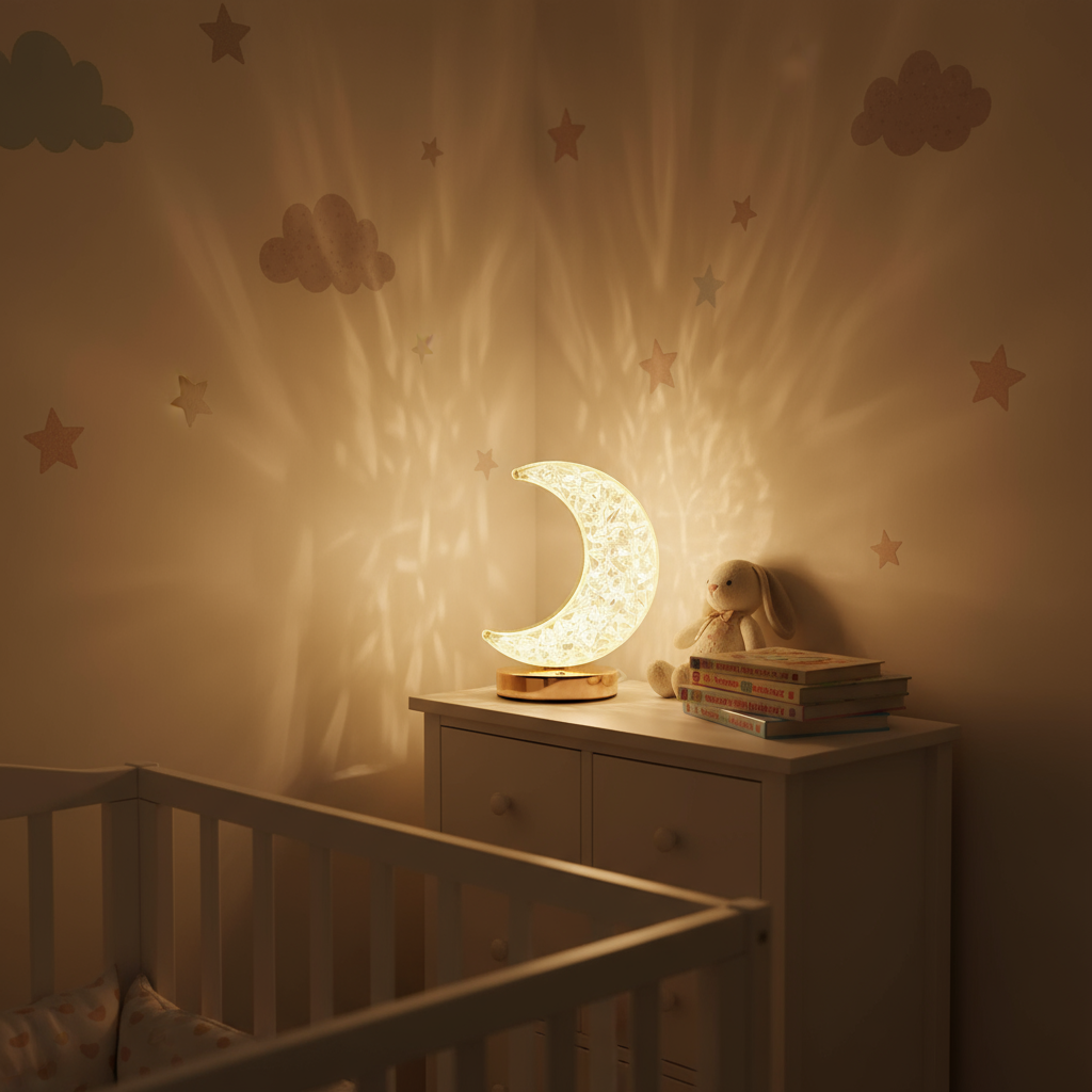 Veilleuse LED Tactile pour Bébé Éclairage Accessoire Chambre