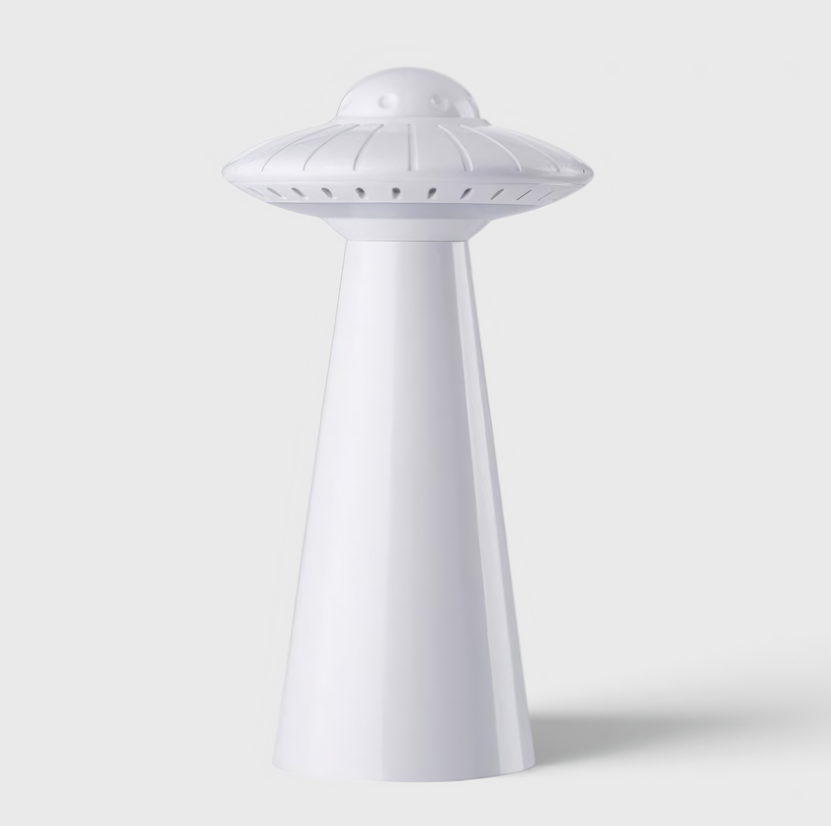 LED Table Lamp : Lampe de Table OVNI – Veilleuse LED Rechargeable dans Blanc de Marche Lino