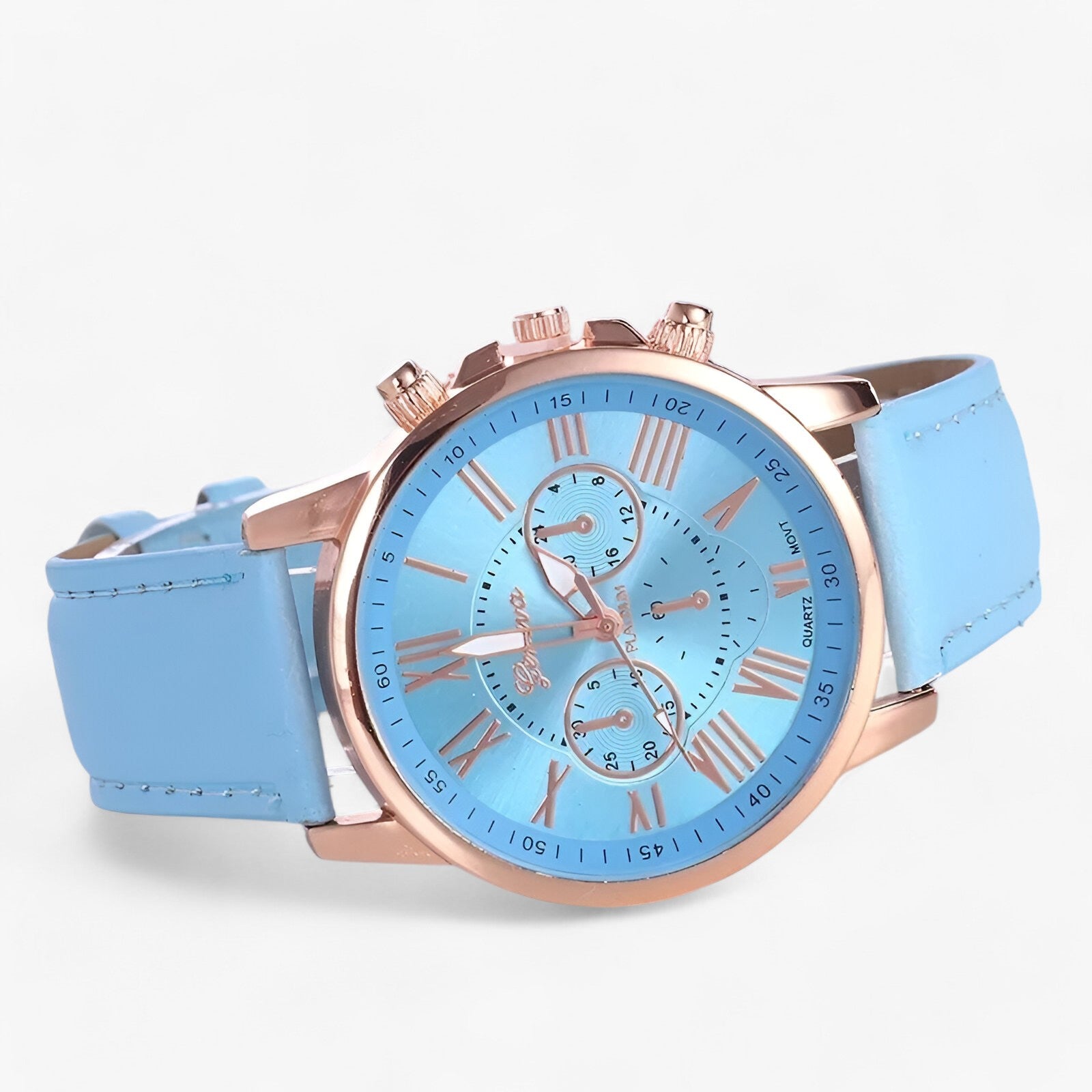 Montre pour femme de luxe - Étanche en cuir pour toutes les occasions