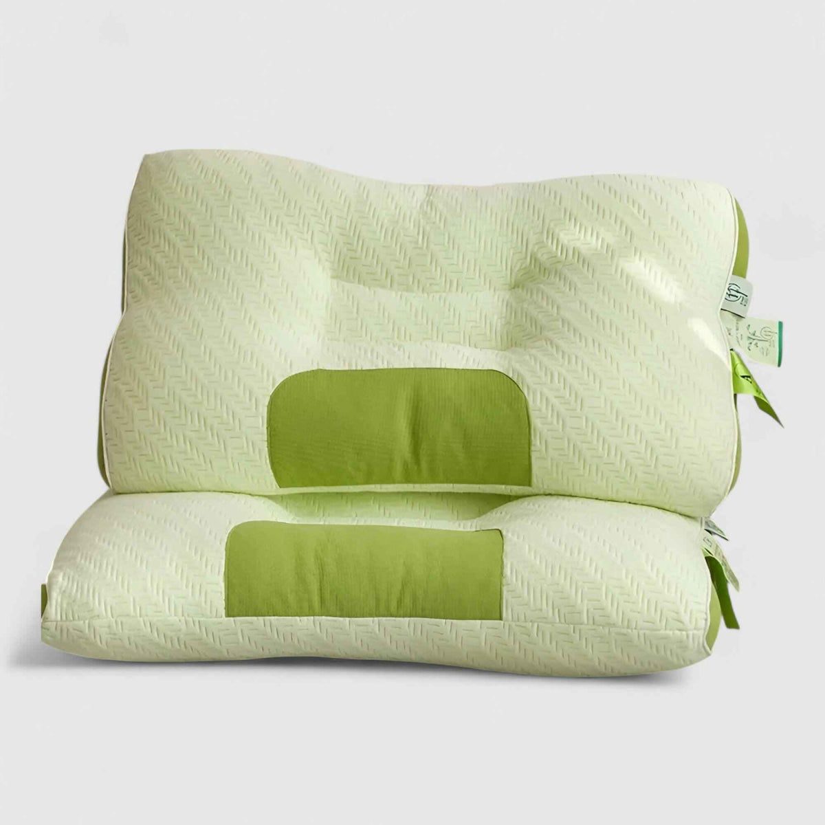 Coussins : Oreiller Antibactérien en Bambou Coussins Confort De Sommeil dans de Marche Lino