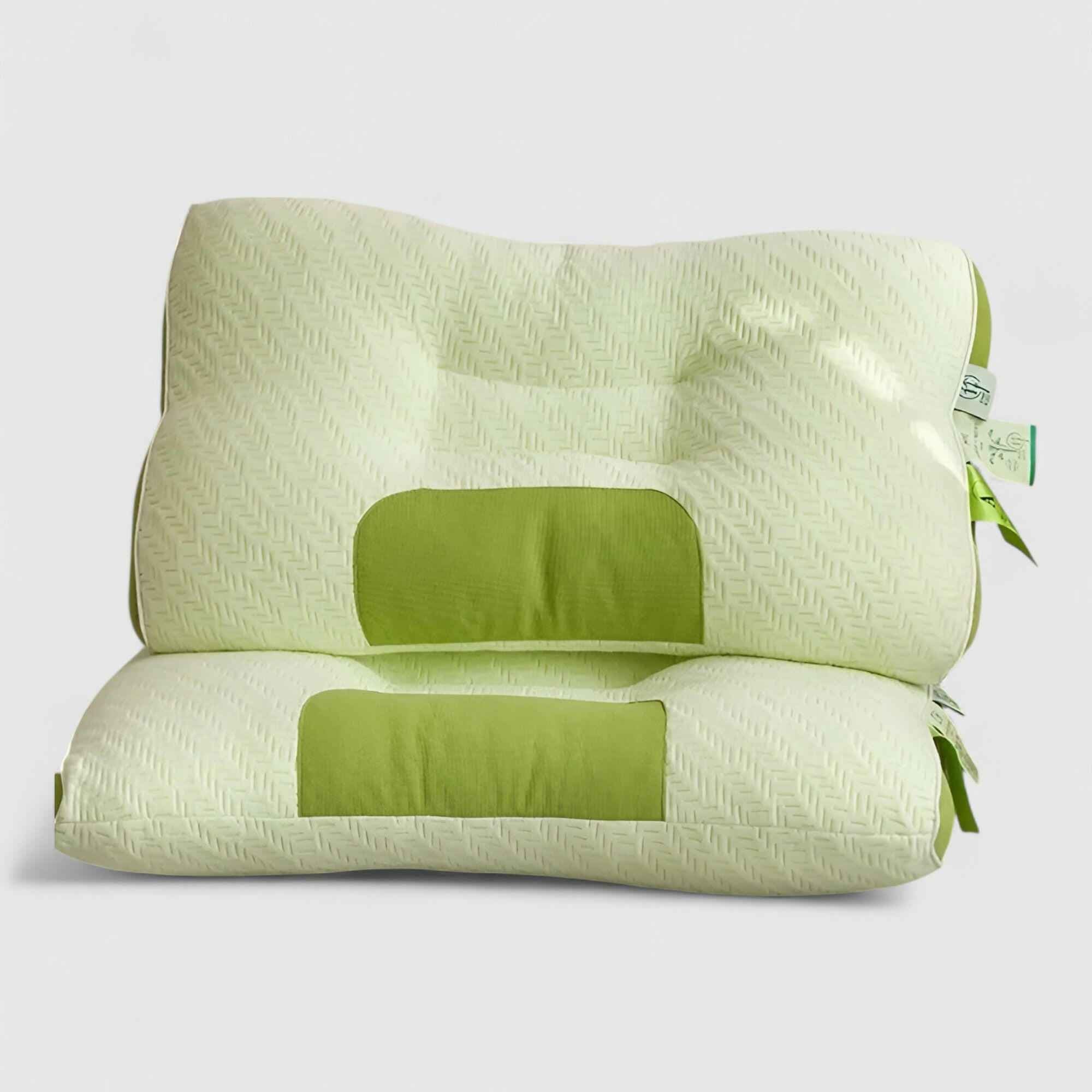 Coussins : Oreiller Antibactérien en Bambou Coussins Confort De Sommeil dans de Marche Lino