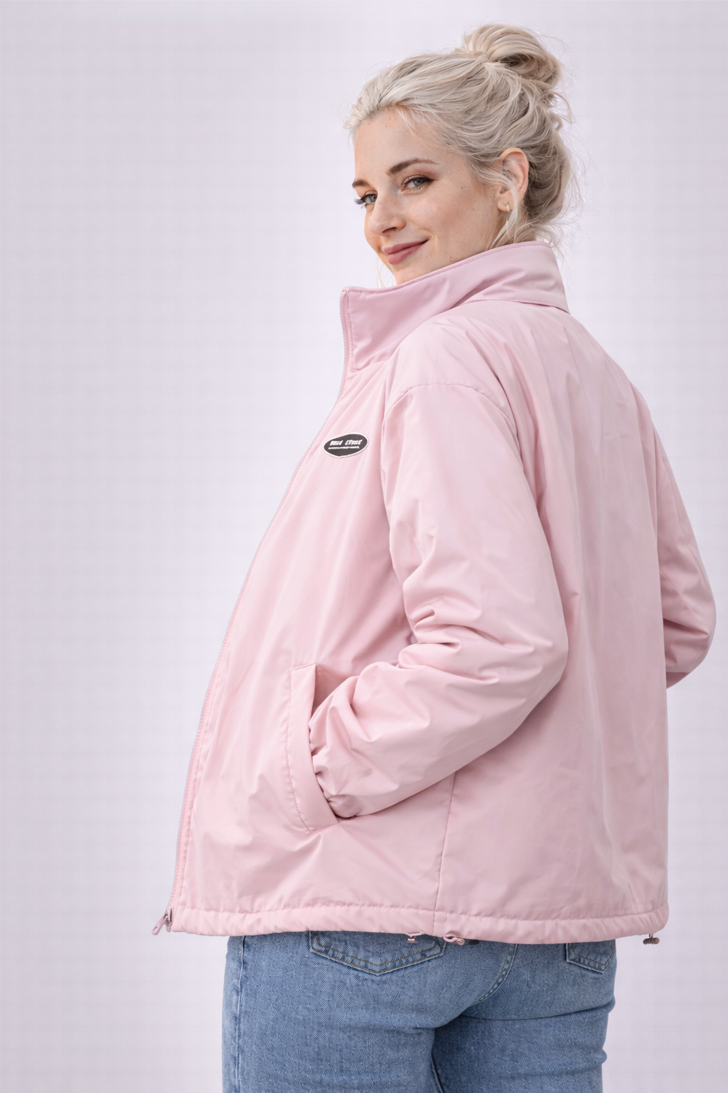 Veste Femme Réversible 2-en-1 – Légère et Chaude | Imperméable Casual Printemps