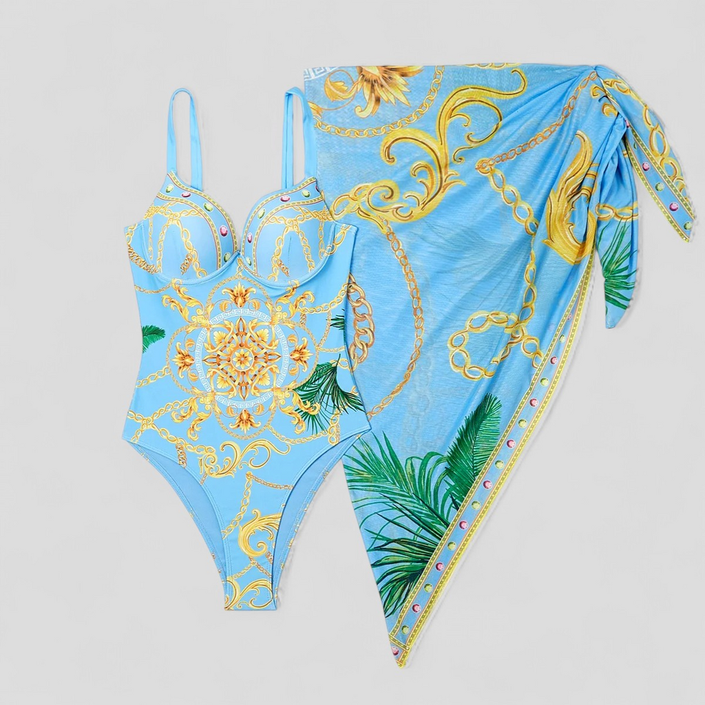 Maillot de bain une pièce femme noir, Col en V, Bretelles larges, Couvrance totale - S-XL