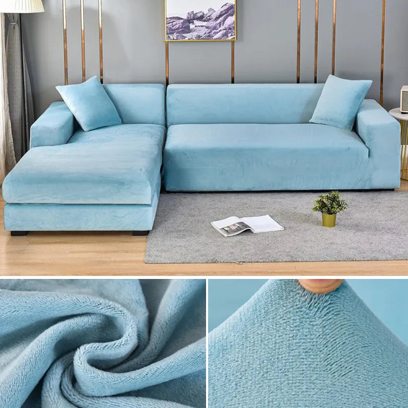 home & garden : CouchCover - Protecteur de meuble doux antidérapant - Gris dans de Marche Lino