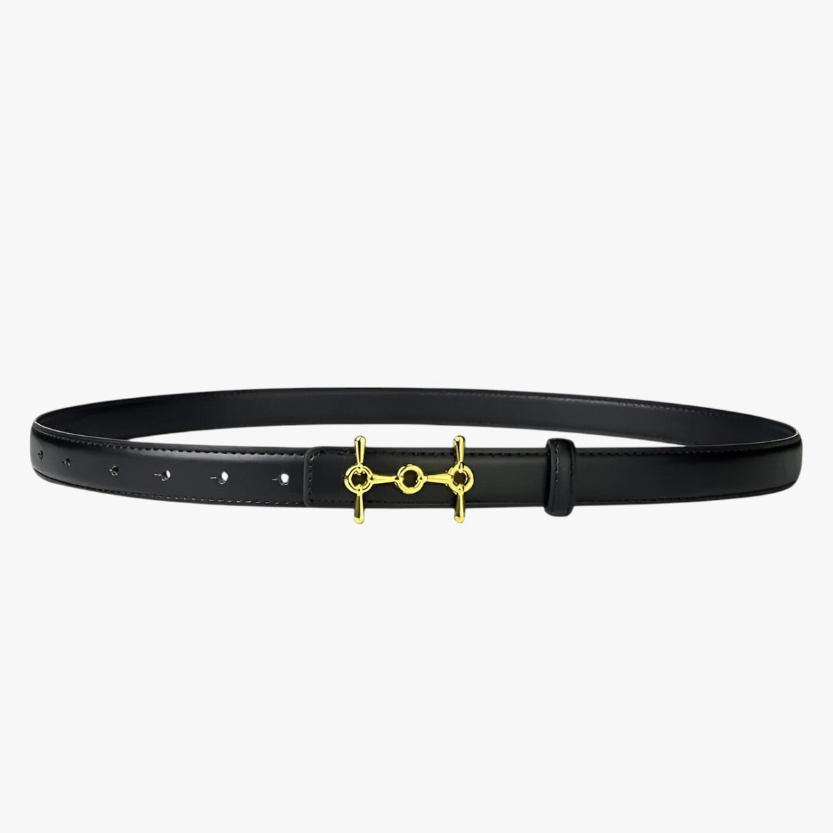 Women's Belt : Veste en Cuir Noir pour Homme, Coupe Classique, Design Intemporel dans de Marche Lino