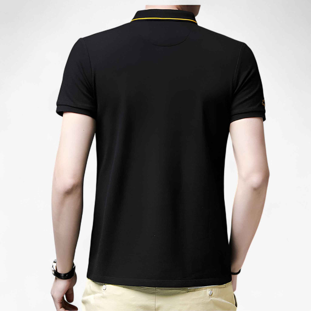 Polo Homme Piqué Coton Uni - Coupe Droite, Plusieurs Tailles et Couleurs