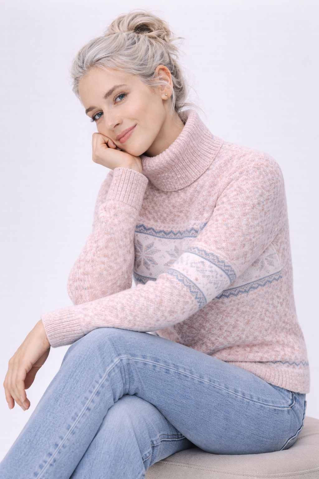 Pull Noël Femme Vintage Tricot Doux & Chaud, Motif Original - Idéal Fêtes