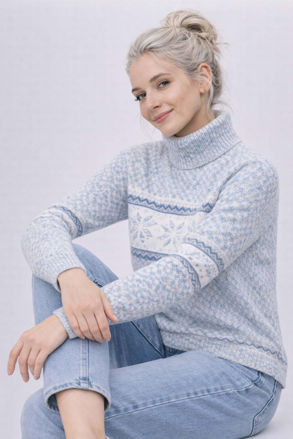 Pull Noël Femme Vintage Tricot Doux & Chaud, Motif Original - Idéal Fêtes