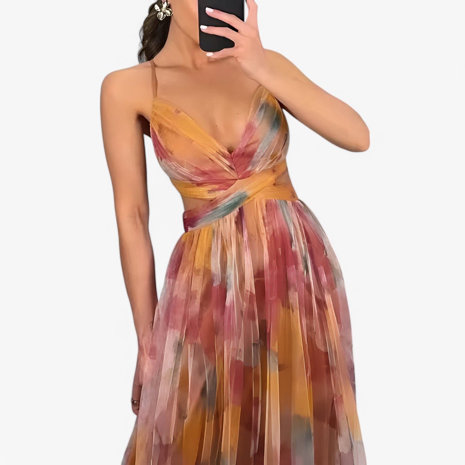 Robe Fourreau Noire Élégante avec Volant Femme - Robe de Soirée ou de Cocktail, Tailles S-XL