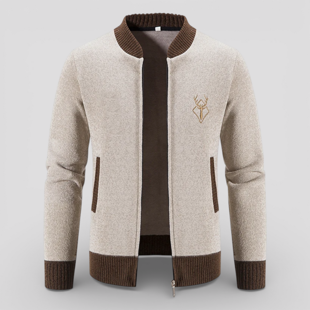 Cardigan Zippé Homme Pratique
