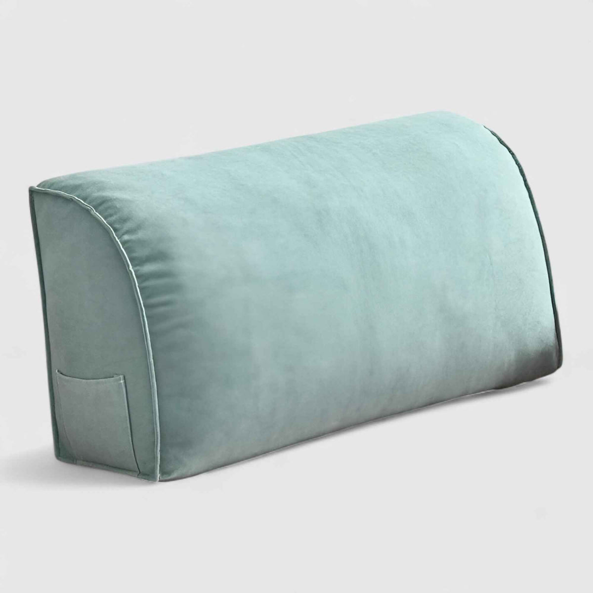 Coussins lombaires : Coussin Lombaire Ergonomique en Polyester Noir pour Soulagement Douleur Dos dans Bleu Lac de Marche Lino