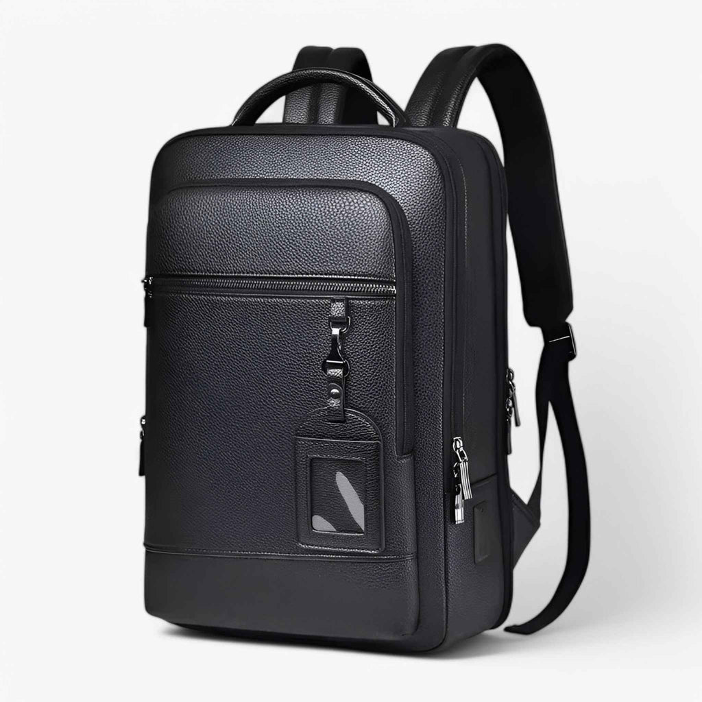 Sac à dos en Cuir avec USB Homme - Haute Qualité, Livraison Rapide