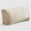 Coussin Lombaire Ergonomique en Polyester Noir pour Soulagement Douleur Dos