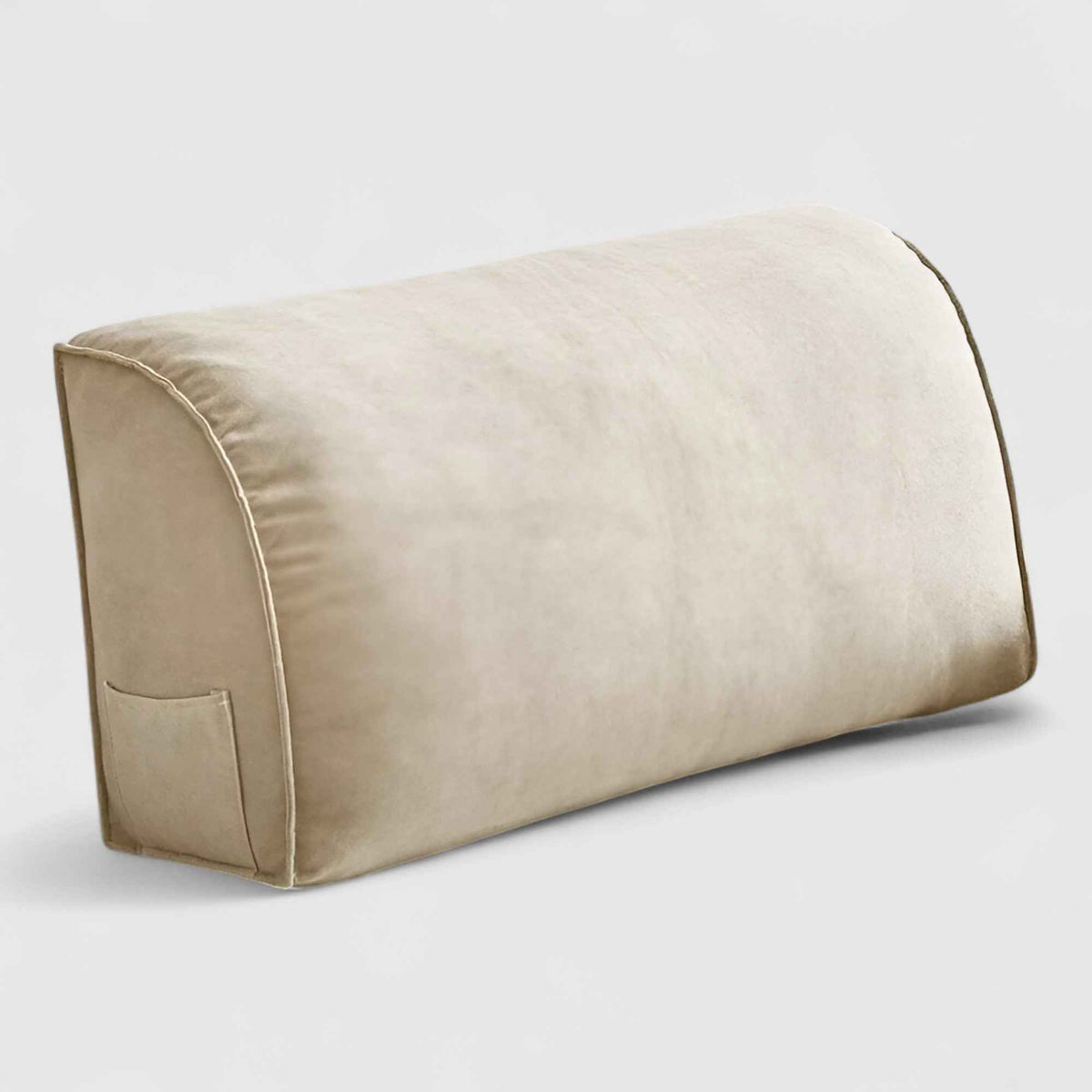 Coussins lombaires : Coussin Lombaire Ergonomique en Polyester Noir pour Soulagement Douleur Dos dans Beige de Marche Lino