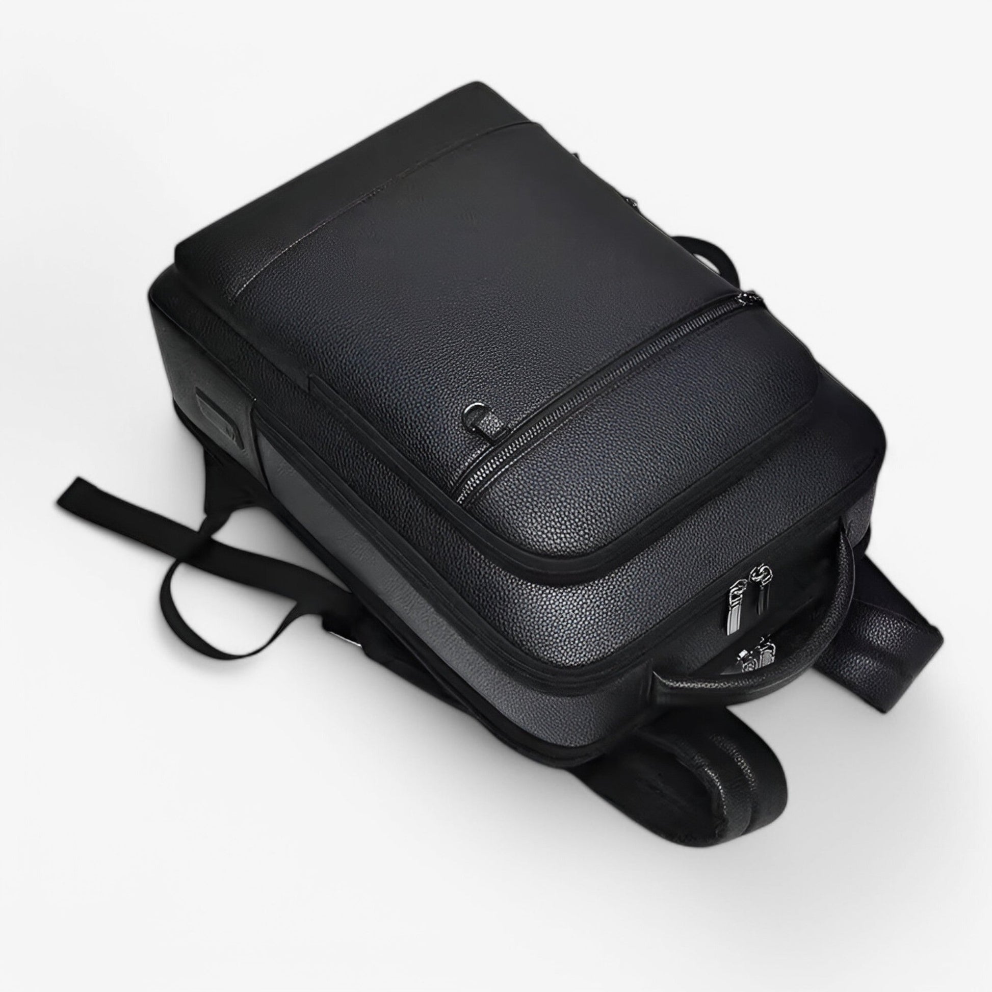 Sac à dos en Cuir avec USB Homme - Haute Qualité, Livraison Rapide